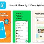 Cara Cek Nomor by.U Tanpa Aplikasi