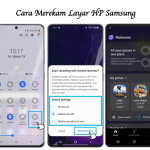 Cara Merekam Layar HP Samsung