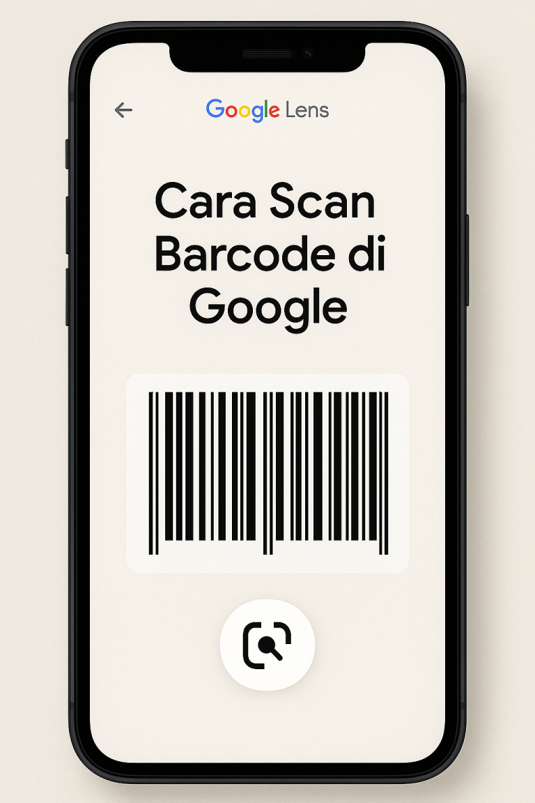 Cara Scan Barcode di Google