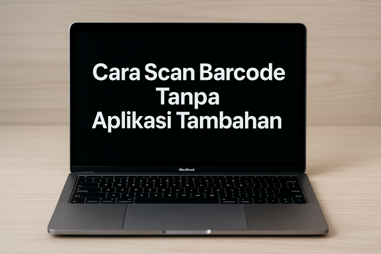 Cara Scan Barcode Tanpa Aplikasi