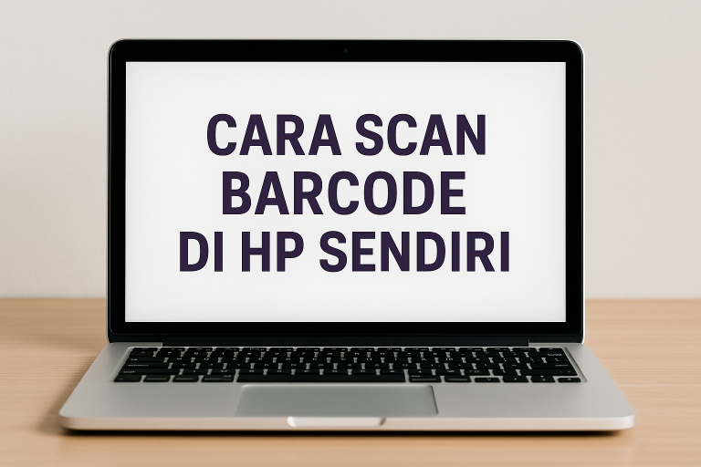 Cara Scan Barcode di HP Sendiri