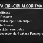 Apa Ciri-Ciri Algoritma