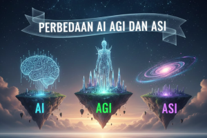 Perbedaan AI AGI dan ASI