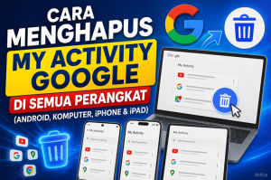 Cara Menghapus My Activity Google