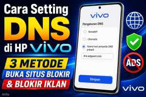 Cara Setting DNS di HP Vivo