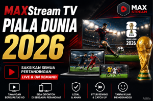 MAXStream TV Piala Dunia 2026