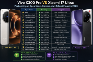 Vivo X300 Pro VS Xiaomi 17 Ultra