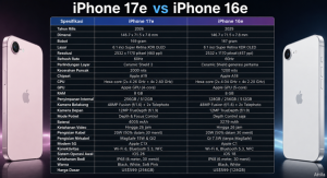 iPhone 17e vs iPhone 16e