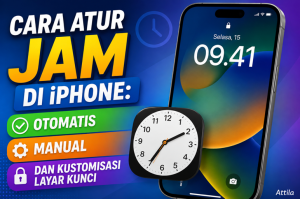 Cara Atur Jam di iPhone